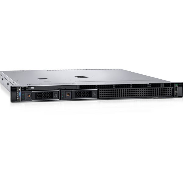 Server Brand Dell PowerEdge R250 1U, Intel Xeon E-2314 2.8GHz, 16GB UDIMM RAM, 1x 2TB SATA 7.2K 6G HDD, PERC H355, 4x Hot Plug LFF