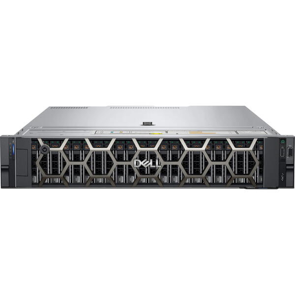 Server Brand DELL EMC PowerEdge R750xs 2U, Intel Xeon Silver 4314 2.4GHz, 16GB RDIMM RAM, 2x 960GB SATA 6G SSD, PERC H755, 8x Hot Plug LFF