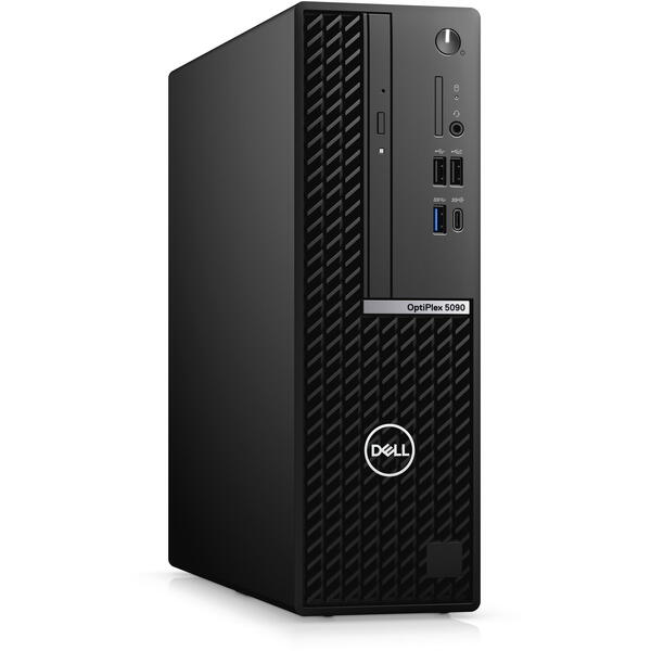 Sistem Brand Dell OptiPlex 5090 SFF, Intel Core i5-10505 3.2GHz, 8GB RAM, 512GB SSD, Intel UHD 630, Windows 10 Pro