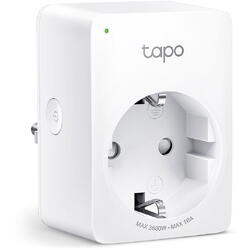 Tapo P110, Schuko, Monitorizarea energiei 16 A, programare prin smartphone, Bluetooth, WiFi, Alb 2 pack