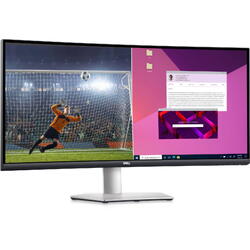Monitor Gaming Dell S3423DWC Curbat 34 inch UWQHD VA 100 Hz 4 ms KVM USB-C