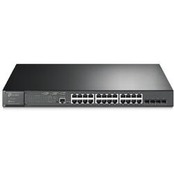 Switch cu management TP-LINK TL-SG3428MP 28×Porturi Gigabit L2 și 24× Porturi PoE+