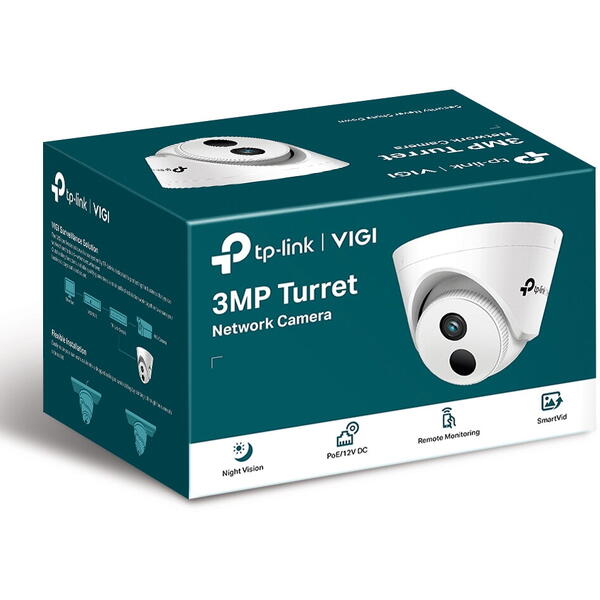 Camera IP TP-LINK VIGI C400HP turret, IR 30 m