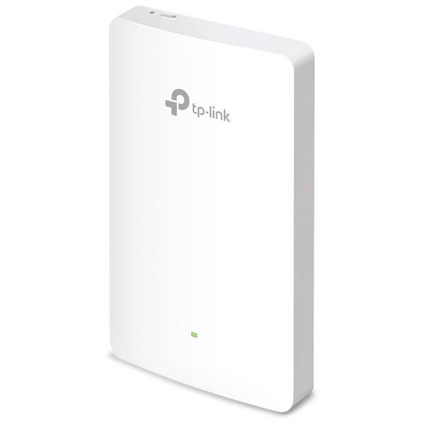 Access Point TP-LINK EAP615-Wall Wi-Fi 6 AX1800 Dual Band, 4 x 10/100/1000 Mbps Ethernet Ports