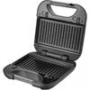 Sandwich-maker Amica SMK4021, 750 W, 3 tipuri de placi, Negru