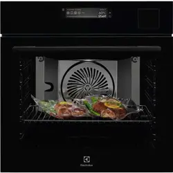 EOA9S31WZ, Electric, 70 l, Multifunctional, Control touch, SteamPro, SousVide, Convectie, WiFi, Steamify, Grill, Clasa A++, Negru