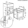 Cuptor incorporabil Electrolux EZA2400AOX, 57 litri, Convectie, Autocuratare catalitica, Grill, Clasa A