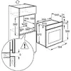 Cuptor incorporabil Electrolux EZF5E40X, 57 l, SurroundCook, Even Cooking, Grill, Control Thermotimer, Clasa A, Negru/Inox