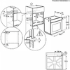 Cuptor incorporabil Electrolux EOE7C31X, Electric, 72 l, Clasa A+, Negru / Inox