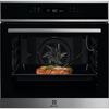 Cuptor incorporabil Electrolux SenseCook COE7P31X, Electric, 71 l, Clasa A+, Autocuratare pirolitica, Inox/Negru