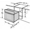 Cuptor incorporabil HANSA BOEI68401, 8 functii, 65 l, Grill, Timer electronic, Clasa A, Inox/Argintiu