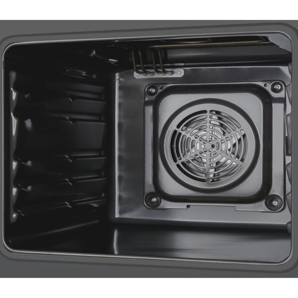 Cuptor incorporabil HANSA BOES680177, 62 l, 8 Functii, Grill, Clasa A, Negru