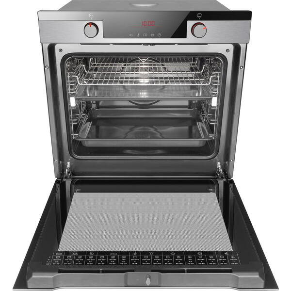 Cuptor incorporabil HANSA X-Type BOEIS696022 77 l, 11 Functii, Grill, Clasa A, Inox