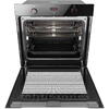 Cuptor incorporabil HANSA X-Type BOESS694097, Electric, 77 l, 11 functii, Grill, Timer electronic, Clasa A, Negru