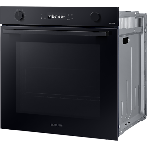 Cuptor incorporabil Samsung Bespoke NV7B41205AK/U2, Electric, 76 l, Autocuratare catalitica, Display touch, SmartThings Cooking, Clasa A+, Negru