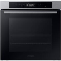 Bespoke NV7B4245VAS/U2, Electric, 76 l, Autocuratare catalitica, Dual Cook, Display touch, Air sous vide, SmartThings Cooking, Clasa A+, Negru/Inox