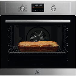 Cuptor incorporabil Electrolux EOF4P56X, Electric, 72 L, Autocuratare pirolitica, SurroundCook, Grill, Timer, Display, Clasa A+, Inox