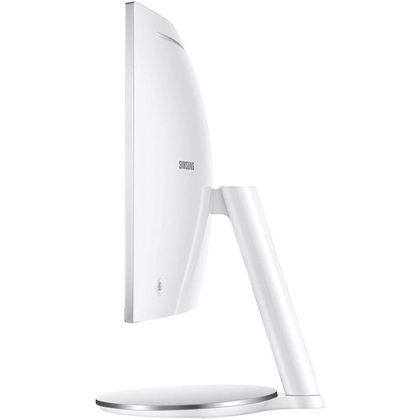 Monitor LED Samsung LC34J791WTRXEN Curbat 34 inch 4 ms 100 Hz, Alb