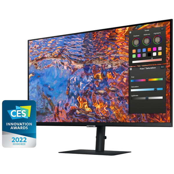 Monitor LED Samsung LS27B800PXUXEN, 27 inch, UHD, 5ms, 60 Hz, Black