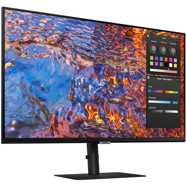 Monitor LED Samsung LS27B800PXUXEN, 27 inch, UHD, 5ms, 60 Hz, Black