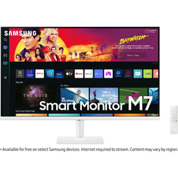 Monitor LED Samsung Smart M7 LS32BM701UUXEN 32 inch UHD VA 4 ms 60 Hz USB-C HDR Alb