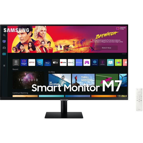 Monitor LED Smart M7 LS32BM700UUXEN 32 inch UHD VA 4 ms 60 Hz USB-C HDR Negru