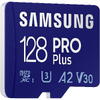 Card Memorie Samsung Micro SDXC PRO Plus (2021) 128GB + Cititor card USB UHS-I U3 Clasa 10