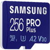 Samsung Micro SDXC PRO Plus (2021) 256GB + Cititor card USB UHS-I U3 Clasa 10