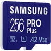 Card Memorie Samsung Micro SDXC PRO Plus (2021) 256GB + Cititor card USB UHS-I U3 Clasa 10