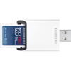 Card Memorie Samsung PRO Plus (2021) SDXC 128GB + Cititor card USB 3.0 UHS-I Class 10