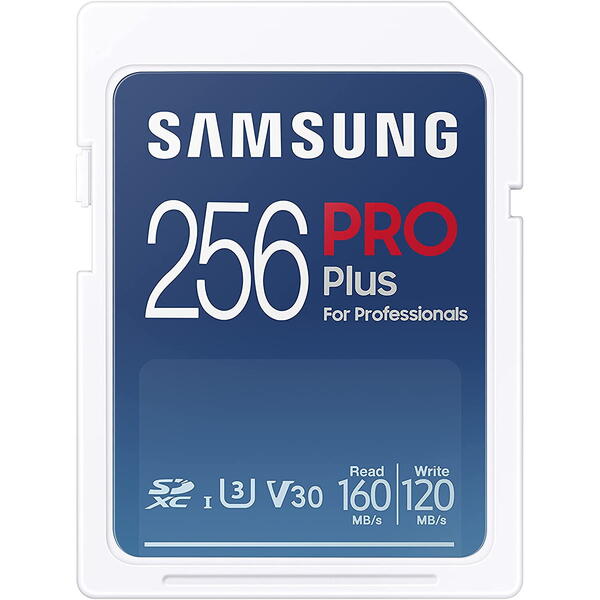 Card Memorie Samsung PRO Plus (2021) SDXC 256GB UHS-I Class 10