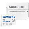 Samsung Micro SDXC PRO Endurance (2022) 128GB + Adaptor SD UHS-1 Clasa 10