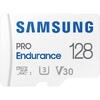 Samsung Micro SDXC PRO Endurance (2022) 128GB + Adaptor SD UHS-1 Clasa 10