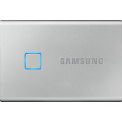 SSD Samsung Portable T7 Touch 1TB USB 3.2 tip C Silver