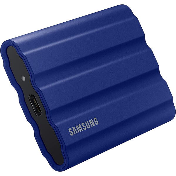 SSD Samsung Portable T7 Shield 1TB USB 3.2 Gen 2 Blue