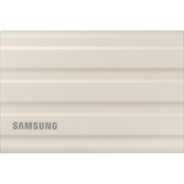 SSD Samsung Portable T7 Shield 2TB USB 3.2 Gen 2 Beige