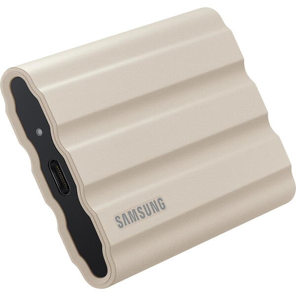 SSD Samsung Portable T7 Shield 2TB USB 3.2 Gen 2 Beige