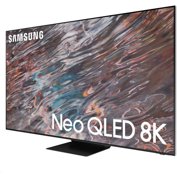 Televizor LED Samsung Smart TV Neo QLED QE65QN800B163cm 8K UHD HDR Argintiu/Negru