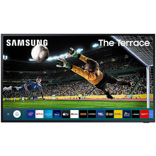 Televizor LED Samsung Smart The Terrace 65LST7T, 163 cm 4K Ultra HD Negru