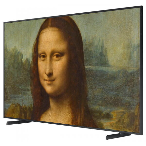 Televizor LED Samsung Smart TV The Frame QLED QE75LS03B 189cm 4K UHD HDR Negru