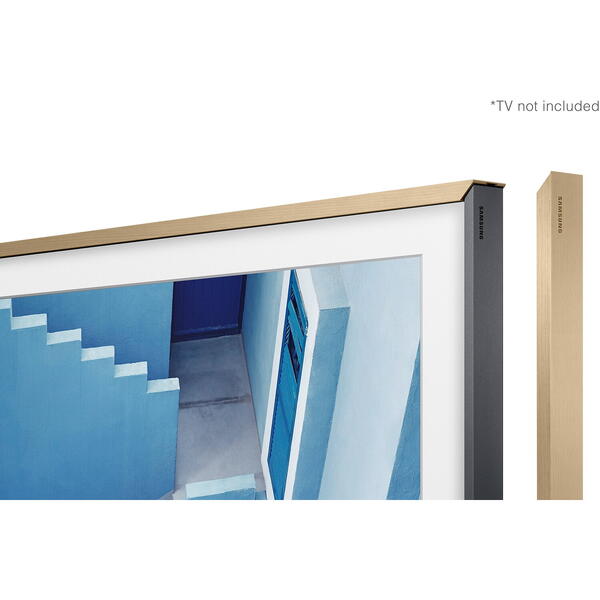 Rama TV Samsung The Frame 75 inch 2020, Bej