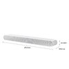 Sistem audio Samsung Soundbar 5.0 HW-S61B, 200W, Light Gray