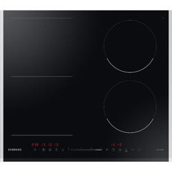 NZ64A3747DK/EO, Inductie, 4 zone de gatit, FlexZone, Control touch, Display LED, Cronometru, Detectare vas, 60 cm, Negru