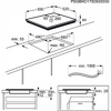 Plita Electrolux EIV654, Inductie, 4 zone de gatit, Hob2Hood, FlexiBridge, PowerBoost, Control touch, 60 cm, Sticla neagra