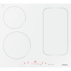 BHIW68668, Inductie, 4 zone de gatit, Bridge, Temporizator, Stop&Go, Control touch, 60 cm, Sticla alba