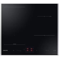 NZ64B5046JK/U2, Inductie, 4 zone de gatit, Control tactil, Display, 60 cm, Sticla neagra