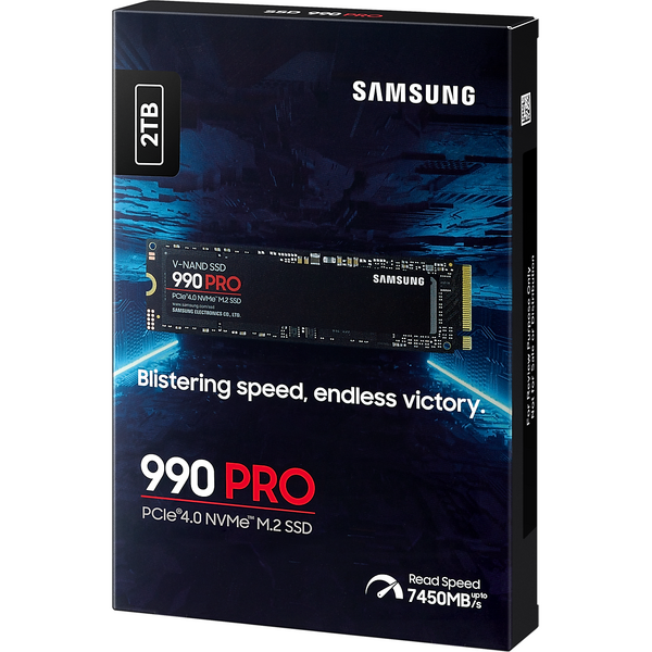 SSD SSD Samsung MZ-V9P2T0BW, 990 PRO - 2TB - NVMe - M.2