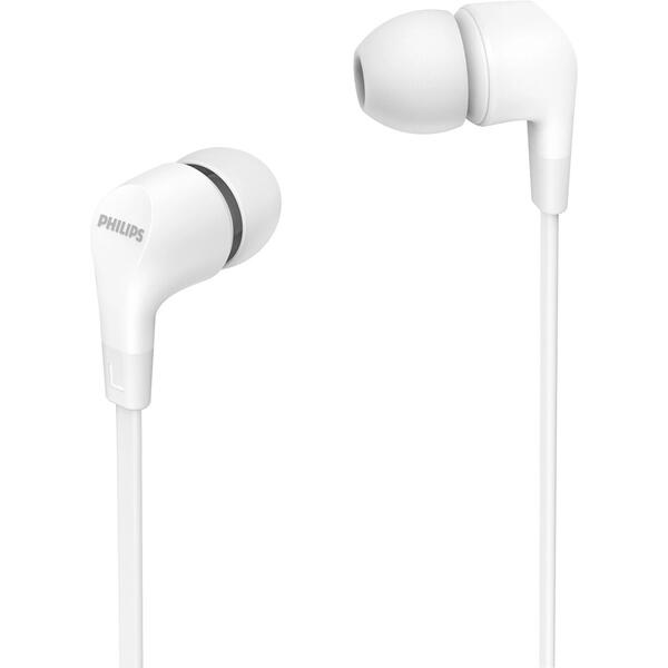 Casca handsfree Philips In-Ear TAE1105WT White