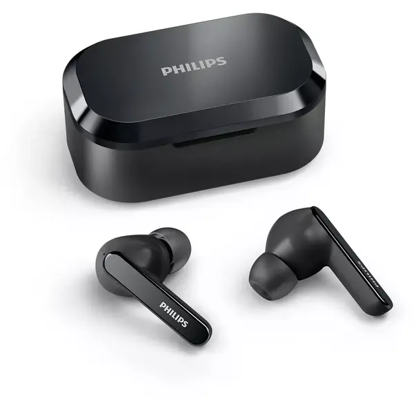 Casca Bluetooth Philips wireless TAT5506BK/00, Negru