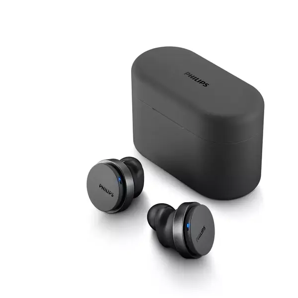 Casca Bluetooth Philips wireless TAT8506BK/00, Negru